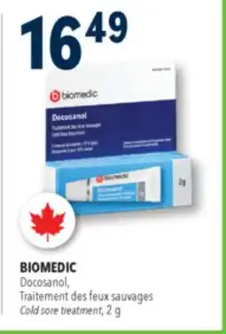 Familiprix BIOMEDIC, Cold sore treatment offer