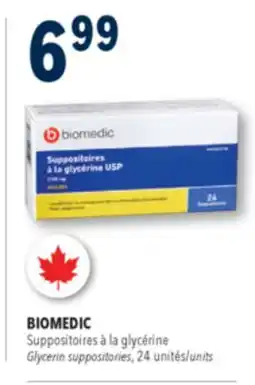 Familiprix BIOMEDIC, Glycerin suppositories, 24units offer