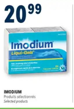 Familiprix IMODIUM, Selected products offer