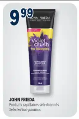 Familiprix JOHN FRIEDA, Selected hair products offer