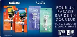 Jean Coutu SMOOTH & QUICK SHAVE Selected Varieties offer