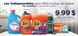 Jean Coutu Tide,Downy,Bounce Selected Landry products offer