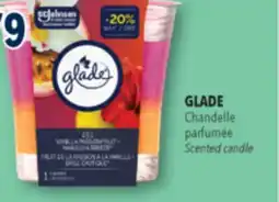 Familiprix GLADE, Scented candle offer