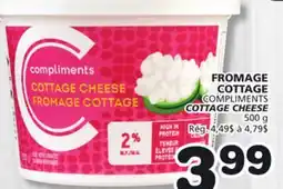 Marches Tradition COMPLIMENTS COTTAGE CHEESE offer