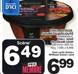 Marches Tradition COMMENSAL CHILI, SOUP OR CREAM SOUP offer