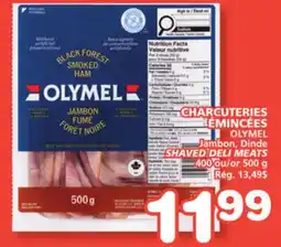 Marches Tradition OLYMEL SHAVED DELI MEATS offer