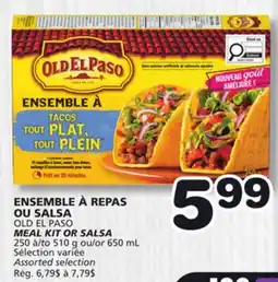 Marches Tradition OLD EL PASO MEAL KIT OR SALSA offer