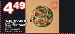 Marches Tradition C'EST PRÊT! (6 in.) FRESH PIZZA offer