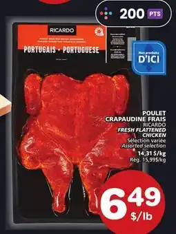 Marches Tradition RICARDO FRESH FLATTENED CHICKEN offer