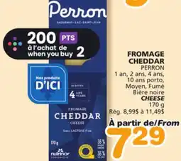 Marches Tradition PERRON CHEESE offer