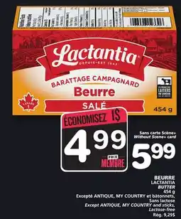 Marches Tradition LACTANTIA BUTTER offer
