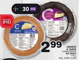 Marches Tradition COMPLIMENTS PIE CRUST offer