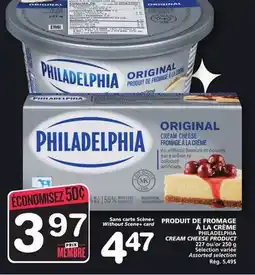 Marches Tradition PHILADELPHIA CREAM CHEESE PRODUCT offer