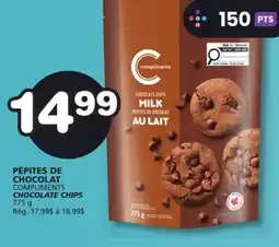 Marches Tradition COMPLIMENTS CHOCOLATE CHIPS offer