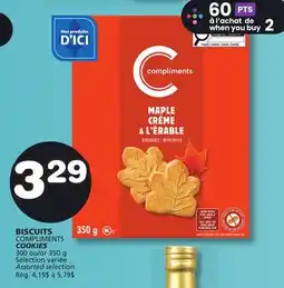 Marches Tradition COMPLIMENTS COOKIES offer