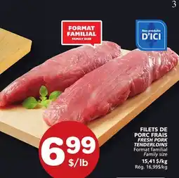 Marches Tradition FRESH PORK TENDERLOINS offer