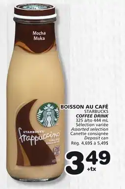 Marches Tradition STARBUCKS COFFEE DRINK offer