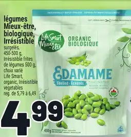 Metro LÉGUMES MIEUX‑ÊTRE, BIOLOGIQUE, IRRÉSISTIBLE | LIFE SMART, ORGANIC, IRRÉSISTIBLE VEGETABLES offer