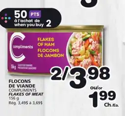 Marches Tradition COMPLIMENTS FLAKES OF MEAT offer