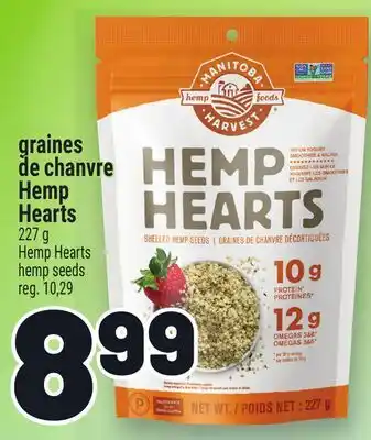 Metro GRAINES DE CHANVRE HEMP HEARTS | HEMP HEARTS HEMP SEEDS offer
