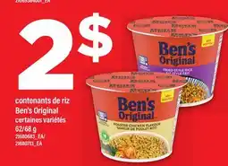 Maxi contenants de riz Ben's Original, 62/68 g offer