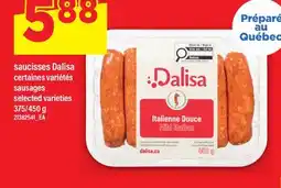 Maxi SAUCISSES DALISA | SAUSAGES, 375/450 g offer