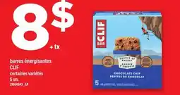 Maxi BARRES ÉNERGISANTES CLIF, 5 UN offer