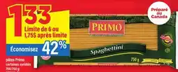 Maxi PÂTES PRIMO, 700/750 g offer