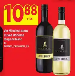 Maxi VIN NICOLAS LALOUX CUVÉE BOHÈME offer