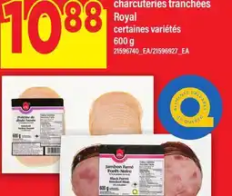 Maxi charcuteries tranchées Royal offer
