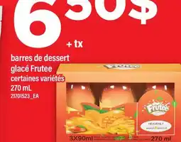 Maxi BARRES DE DESSERT GLACÉ FRUTEE offer
