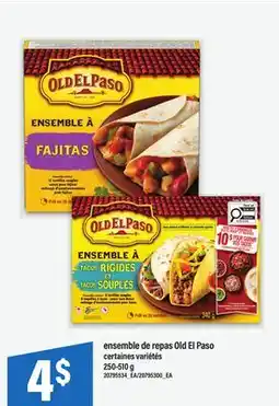 Maxi ENSEMBLE DE REPAS OLD EL PASO offer