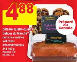 Maxi GÂTEAUX QUATRE-QUARTS DÉLICES DU MARCHÉ | LOAF CAKES offer