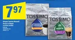 Maxi DISQUES TASSIMO MAXWELL HOUSE OU NABOB, 8-16 UN offer