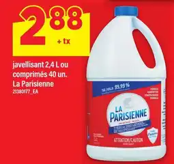 Maxi JAVELLISANT 2,4 L OU COMPRIMÉS 40 UN. LA PARISIENNE offer