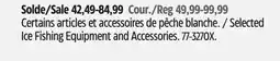 Canadian Tire Selected Ice Fishing Equipment and Accessories offer