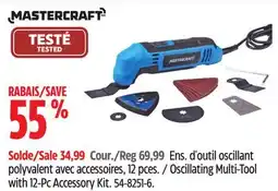 Canadian Tire Oscillating Multi-Tool with 12-Pc Accessory Kit offer