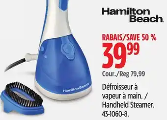 Canadian Tire Handheld Steamer offer