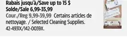 Canadian Tire Swiffer Selected Cleaning Supplies offer