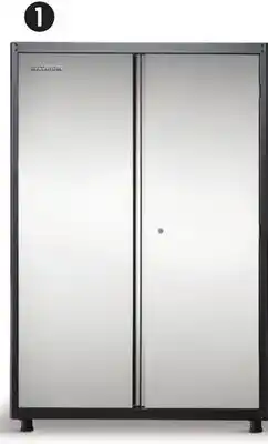 Canadian Tire MAXIMUM 48˝ Stainless-Steel Tall Cabinet offer