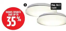 Canadian Tire NOMA 10˝ LED Flush Mount. Cool White offer