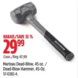 Canadian Tire Dead-Blow Hammer offer