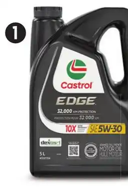 Canadian Tire Castrol EDGE Synthetic Motor Oil offer
