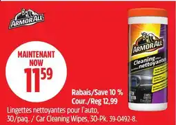 Canadian Tire Car Cleaning Wipes, 30-Pk offer