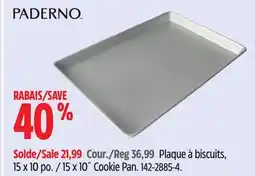 Canadian Tire 15 x 10˝ Cookie Pan offer