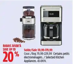 Canadian Tire Braun Selected Kitchen Appliances offer