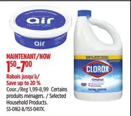 Canadian Tire Selected Household Products offer