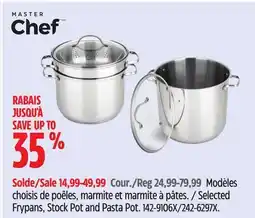 Canadian Tire Modèles choisis de poêles, marmite et marmite à pâtes offer