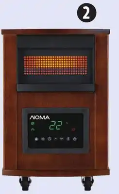 Canadian Tire Wood-Cabinet Infrared Heater offer