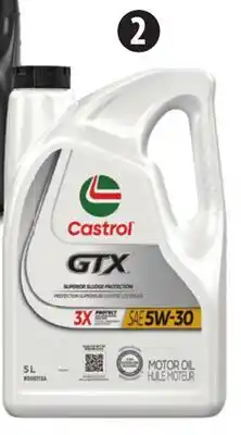Canadian Tire Castrol GTX Conventional Motor Oil offer